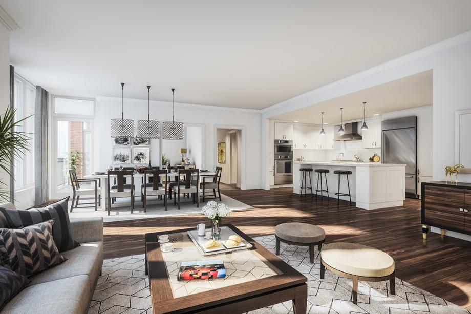 Hampden Row Bethesda MD Luxury Living Information